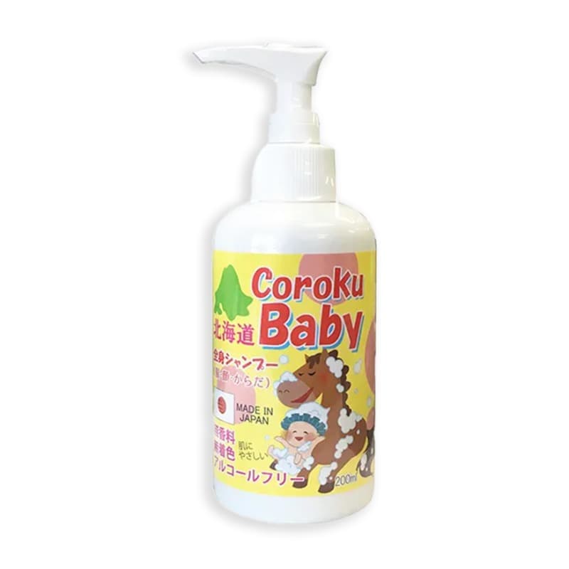 Hokkaido Baby Full-Baby Shampoo 200ml